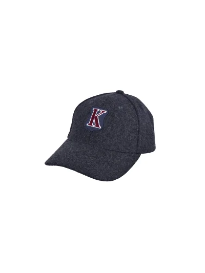 Gorra de felpa gris oscuro con escudo Hafjell - Kingsland - imagen 2