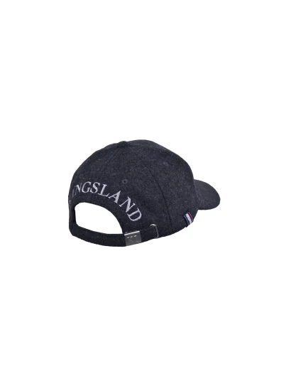 Gorra de felpa gris oscuro con escudo Hafjell - Kingsland - imagen 3