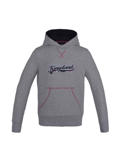 Sweat à capuche gris clair avec broderie et paillettes pour fille Contes - Kingsland - imagen 2