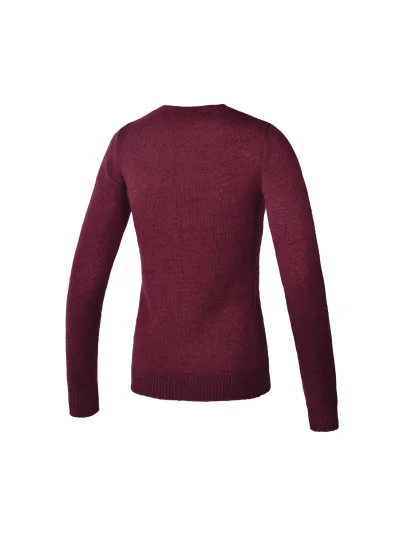 Pull en maille bordeaux pour femme - KLsavanna - Kingsland Dressage - imagen 2