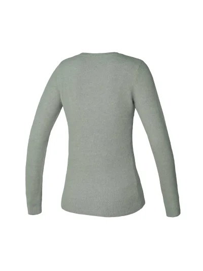 Pull en maille vert clair pour femme - Norquinco - Kingsland Dressage - imagen 2