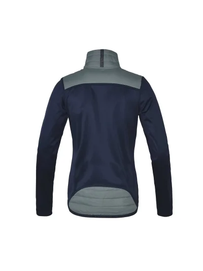 Veste softshell d'entraînement matelassée vert et bleu marine pour femme KLagueda - Kingsland - imagen 2