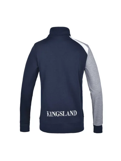 Veste fine bleu marine et gris unisexe KLiggy - Kingsland - imagen 3