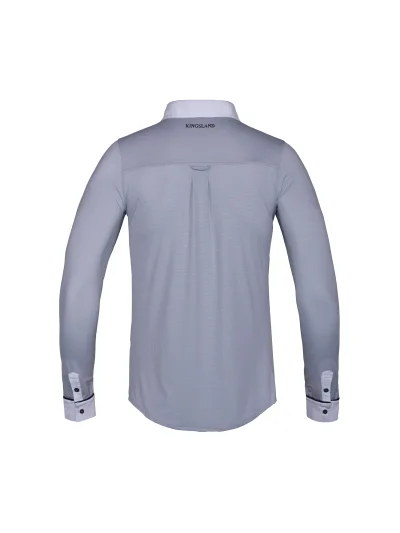 Chemise de compétition à manches longues gris clair pour homme KLjackson - Kingsland - imagen 2