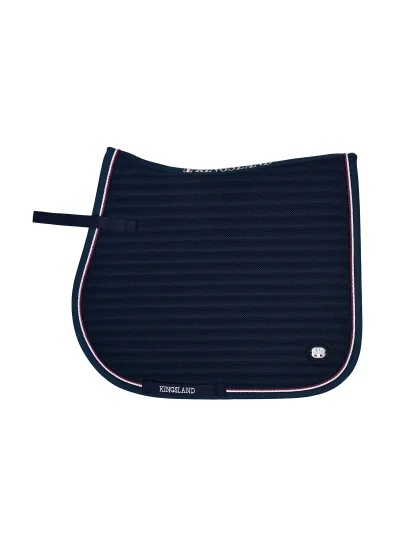 Tapis de selle en mesh bleu marine KLjad - Kingsland