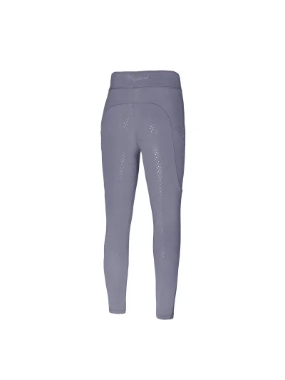 Leggings gris à strass en los latéraux (grip à fond intégral) pour fille KLkemmie - Kingsland - imagen 2