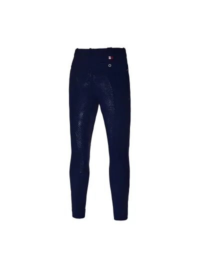 Pantalons d'équitation bleu marine avec grip silicone à fond intégral pour homme modèle KLkenton - Kingsland - imagen 2