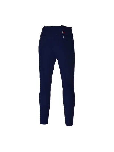 Pantalons d'équitation bleu marine (grip aux genoux) pour homme KLkenton - Kingsland - imagen 2