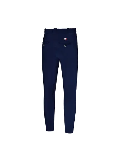 Pantalons bleu marine avec bordure tricolore (grip aux genoux) junior unisexe - KLkonrad d - Kingsland - imagen 2