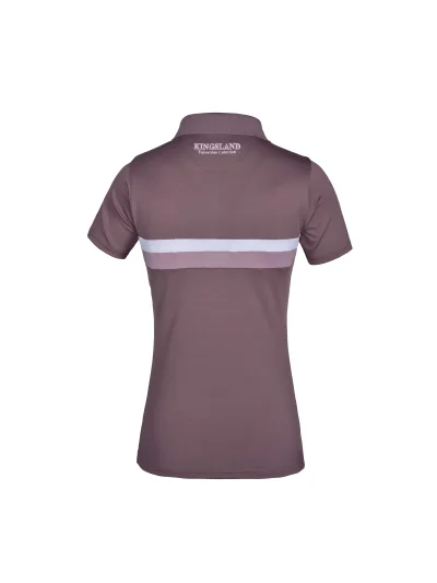 Polo en piqué à manches courtes rose (pink twilight mauve) pour femme KLlukina - Kingsland - imagen 2