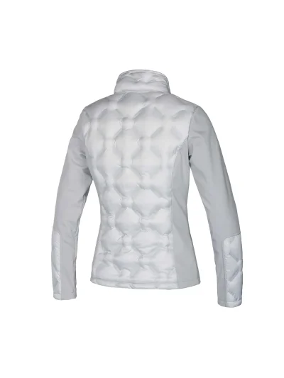 Veste matelassée blanche et gris respirant et résistant à l'eau à col haut polaire pour femme modèle KLluna - Kingsland - imagen 2