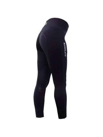 Leggings d'équitation bleu marine avec grip silicone au genou pour femme modèle Cornell - Kingsland - imagen 2