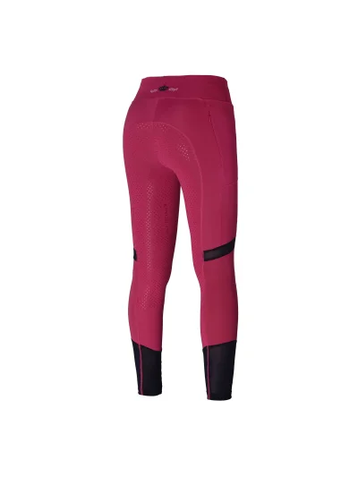 Leggings fucsias avec ceinture large (grip à fond intégral) pour femme Karina - Kingsland - imagen 2