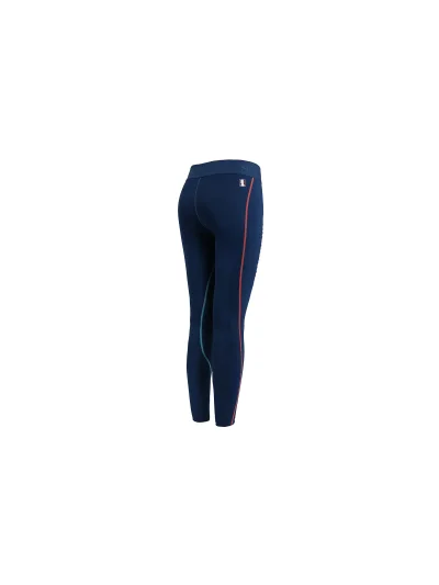 Leggings de compression avec grip aux genoux bleu pour femme modèle Milos - Kingsland - imagen 2