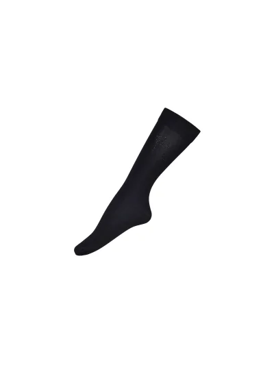 Pack of 3 Pairs of Fine Black Competition Socks with Rhinestones – Santee - Kingsland - imagen 2