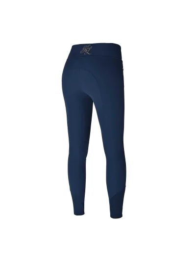 Pantalons pull-on bleu marine avec ceinture large et élastique et grip silicone aux genoux modèle Katja - Kingsland - imagen 2
