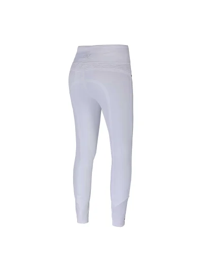 Pantalons pull-on blanc avec ceinture large et élastique et grip silicone aux genoux modèle Katja - Kingsland - imagen 2