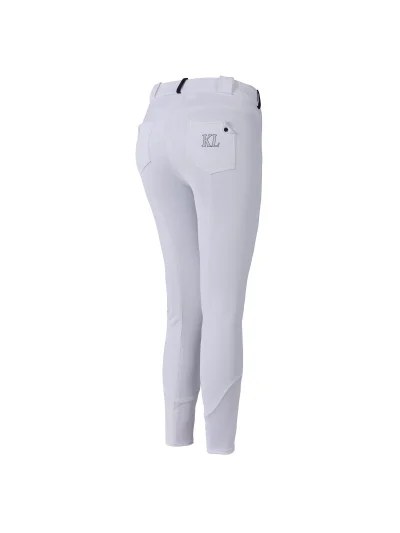 Pantalons avec grip aux genoux blanc pour femme modèle Kessi - Kingsland - imagen 2