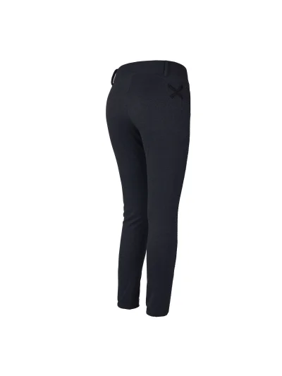 Pantalons de chándal gris foncé (tissu avec brillo) pour femme - Viedmo - Kingsland Dressage - imagen 3