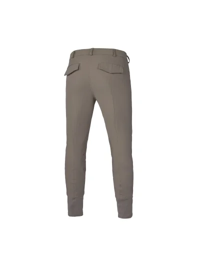 Pantalones de competición beige (grip rodilla) para hombre - Kenton - Kingsland Classic - imagen 2