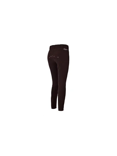 Pantalons d'hiver marron foncé (grip à fond intégral) pour femme -Eliza - Kingsland Dressage - imagen 3
