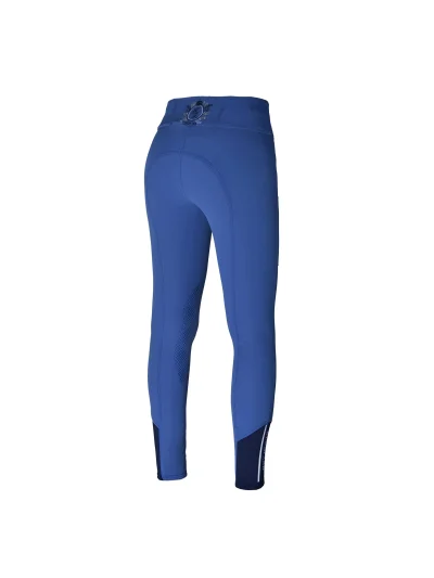 Pantalons pull-on bleu avec ceinture large et élastique et grip silicone aux genoux modèle Katja - Kingsland - imagen 2
