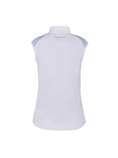 Polo de compétition blanc pour femme modèle Kelso - Kingsland - imagen 2