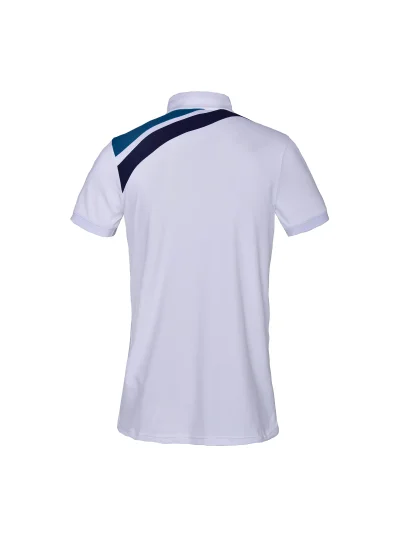 Polo de competición de manga corta blanco para hombre KLjadon - Kingsland - imagen 2