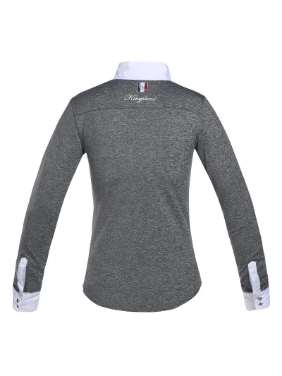 Polo de compétition gris foncé pour femme modèle Belli - Kingsland - imagen 2