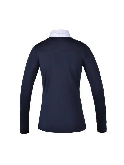 Polo de concours à manches longues bleu marine pour femme KLtimmins - Kingsland - imagen 2