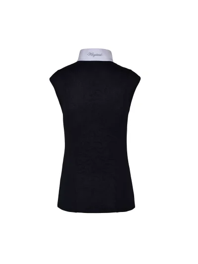 Polo de compétition sans manches bleu marine avec espalda de maille de punto pour femme KLcindy - Kingsland - imagen 2
