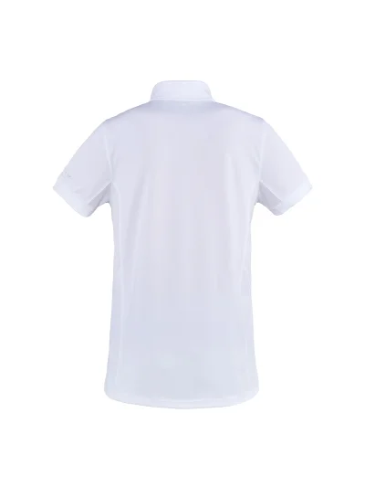 Polo de piqué de competición de manga corta blanco para hombre - Kingsland Classic - imagen 2