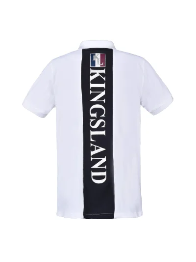 Polo pour homme modèle Pique Lompoc Blanc - Kingsland - imagen 2