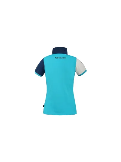 Polo pour femme modèle Pique Termine Bleu - Kingsland - imagen 2