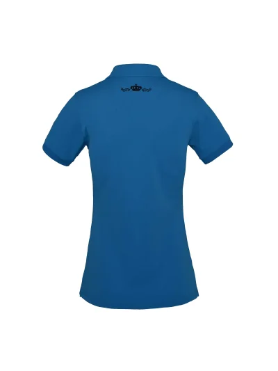 Polo technique en piqué à manches courtes bleu (blue vivid) pour femme Trayas - Kingsland - imagen 2