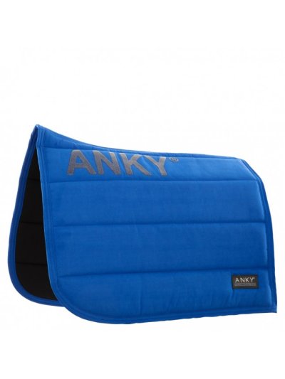 Tapis de dressage bleu électrique (Azurite) pour cheval - Anky