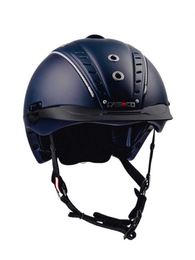 Casque d'équitation bleu marine mat - Mistrall 2 - Casque