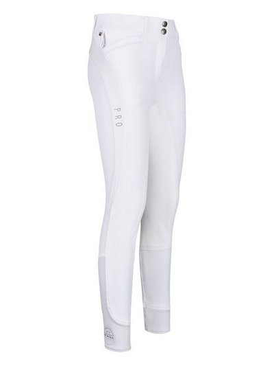 Pantalons blanc à fond intégral en cuir pour femme - Odeon Pro – HV Polo