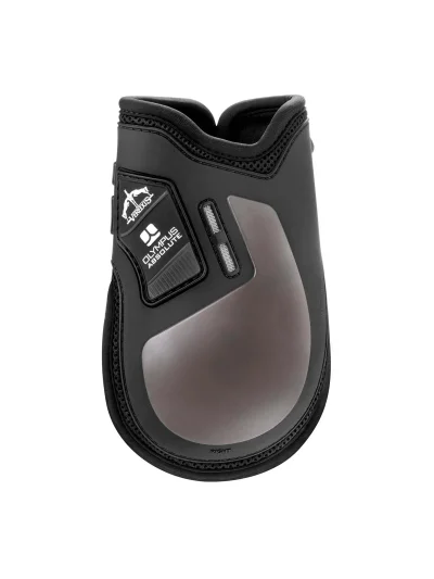 Black rear fetlock jumping boots Olympus Absolute - Veredus