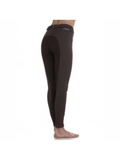 Pantalon d'équitation marron à fond intégral pour femme - Karen - Kingsland Classic