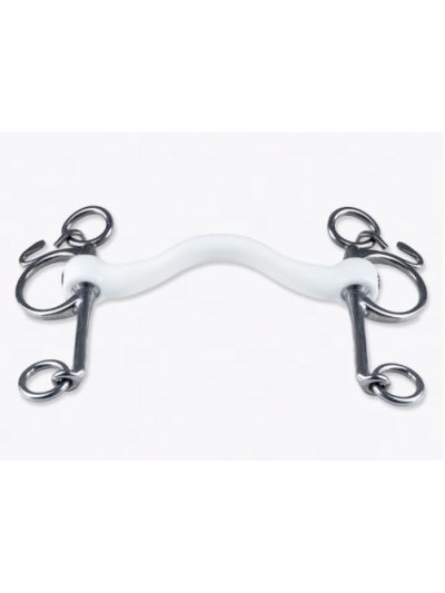 Bocado pelham con cadenilla para caballo (port medium)20 mm Inno Sense Pelham - Trust