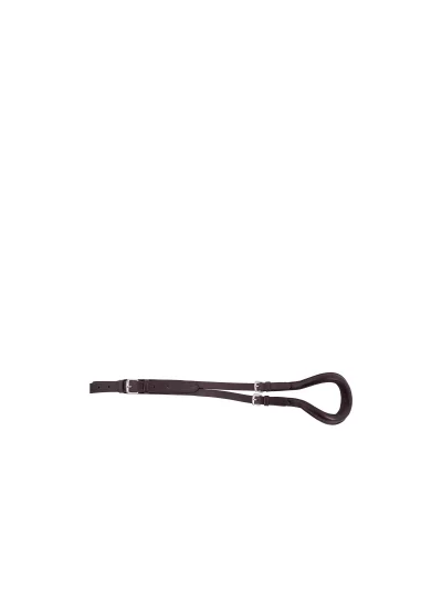 Dark brown leather crupper for pony - Premiere - imagen 2