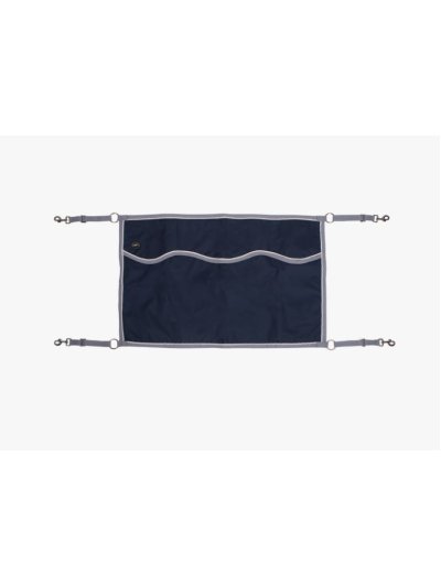 Puerta para box azul marino con los bordes grises de 60 x 95cm - QHP