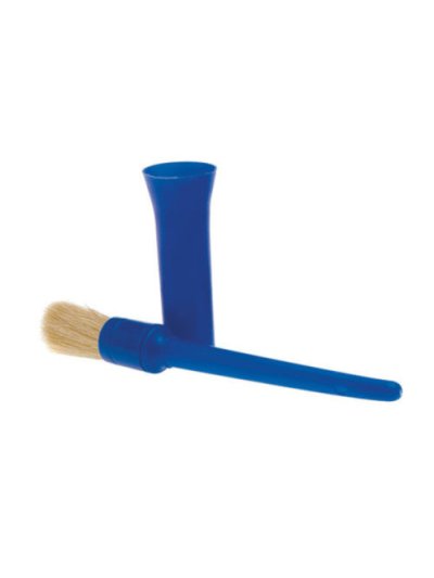 Pinceau bleu avec capuchón spécial pour sabots - Hispano Hípica