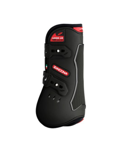 Pack de 2 protectores delanteros negros de salto modelo carbon air - Zandona