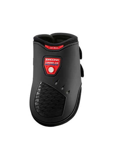 Pack de 2 protectores traseros negros de salto modelo carbon air balance - Zandona