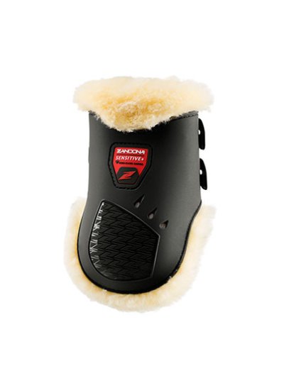 Pack de 2 protectores traseros negros de salto modelo carbon air techno fur tendon - Zandona