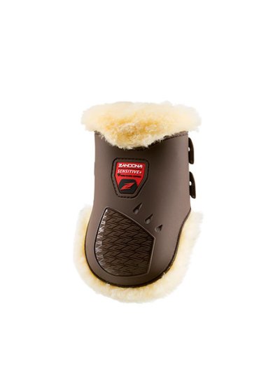 Pack de 2 protectores traseros marrones de salto modelo carbon air techno fur tendon - Zandona