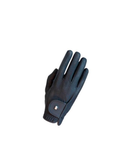 Gants d'équitation noir respirants GRIP LITE - Roeckl