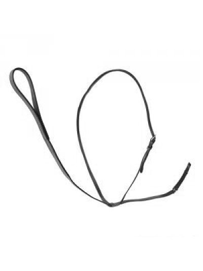 English black leather gamarra for horses - Hispano Hípica